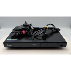 LG BP200 Blu-Ray Disc DVD Player 1080p Wi-Fi Certified Full Hd Cable Black USB